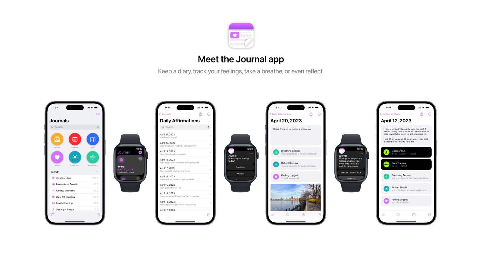 Concept imagines ios 17s rumored ‘journal app design