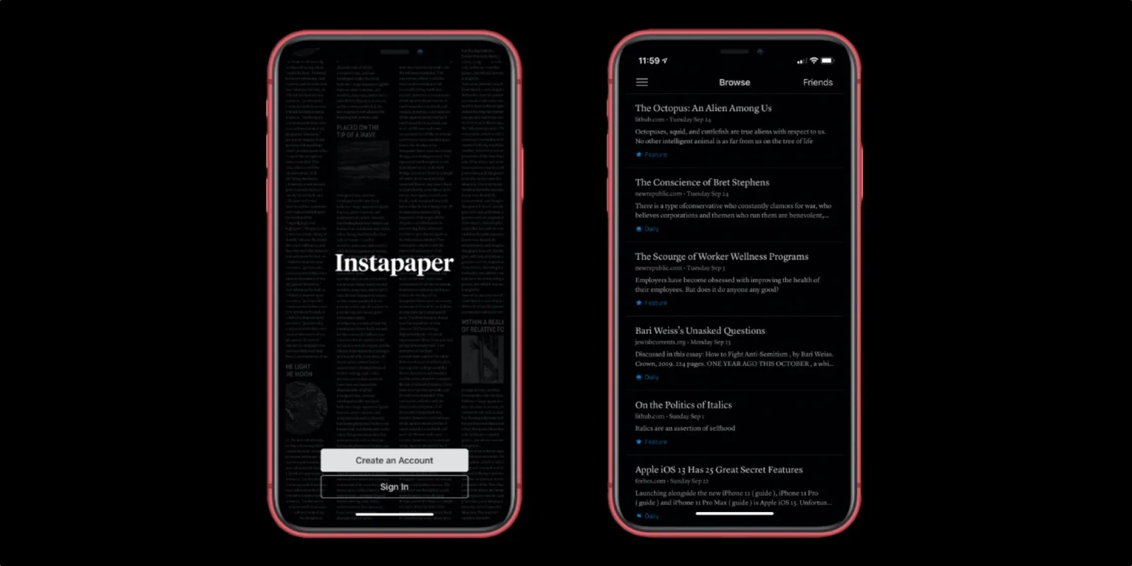 Instapaper adds new carplay app for reading articles with voice to text