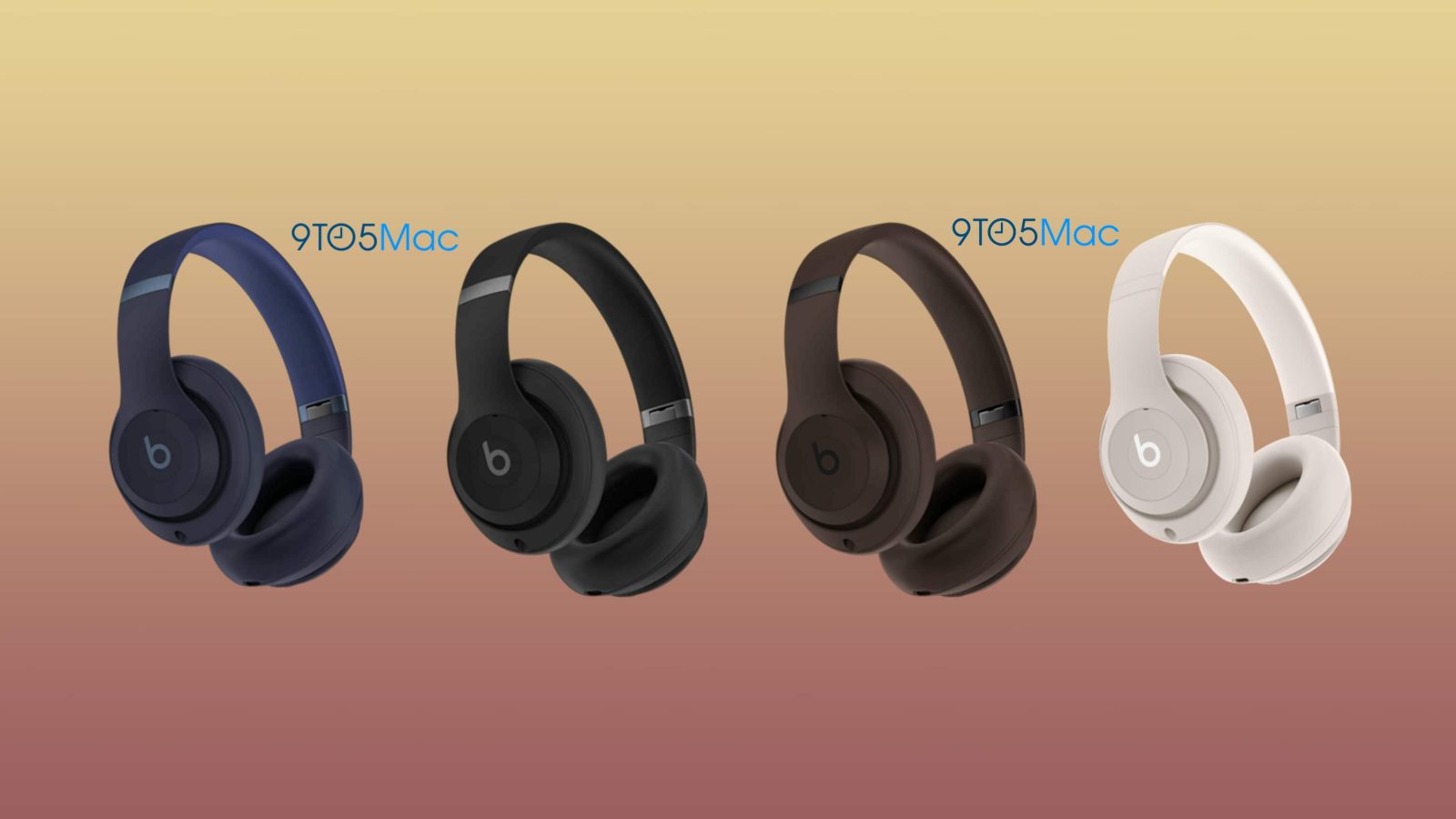 These are the new beats studio pro over ear headphones transparency