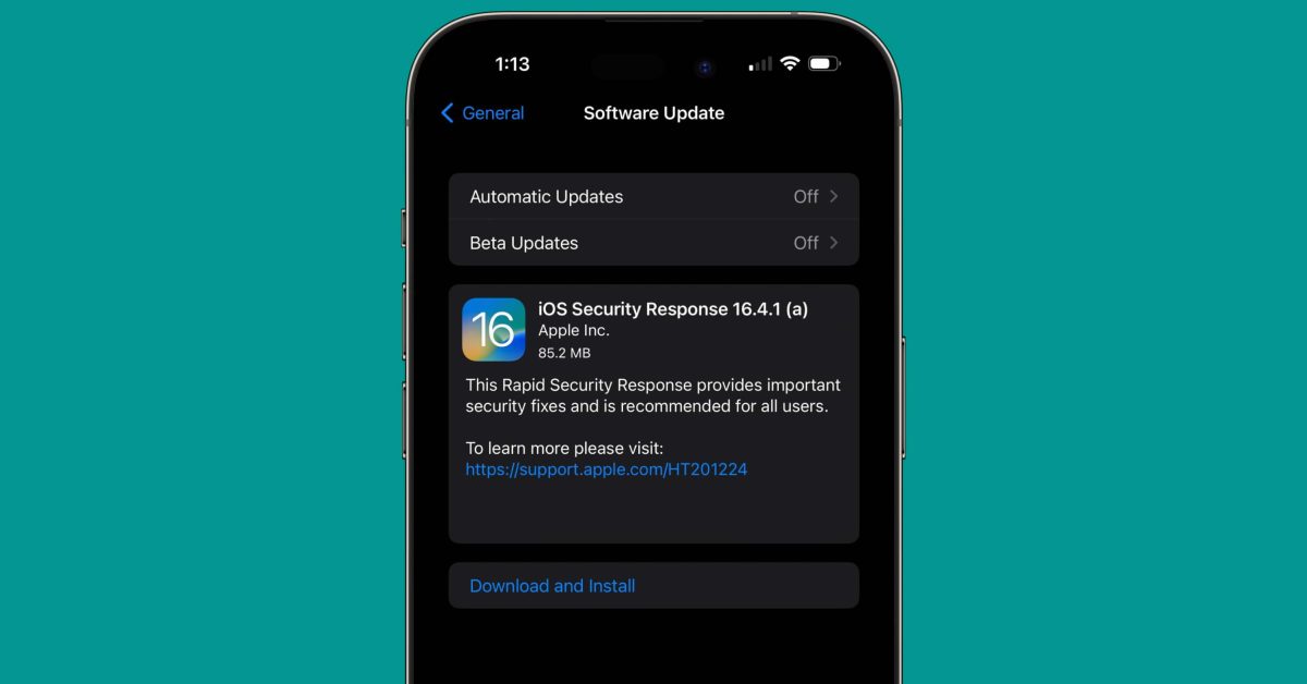 Ios rapid security update@0.5x