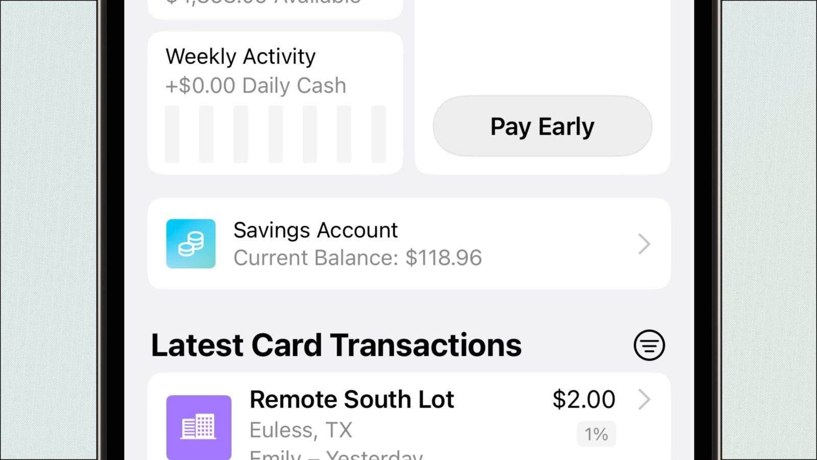 Long delays with cash withdrawals are causing some apple savings