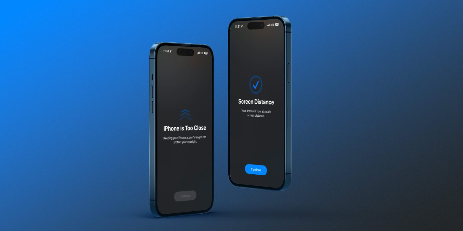 Iphone screen distance in ios 17 protects your eyes heres