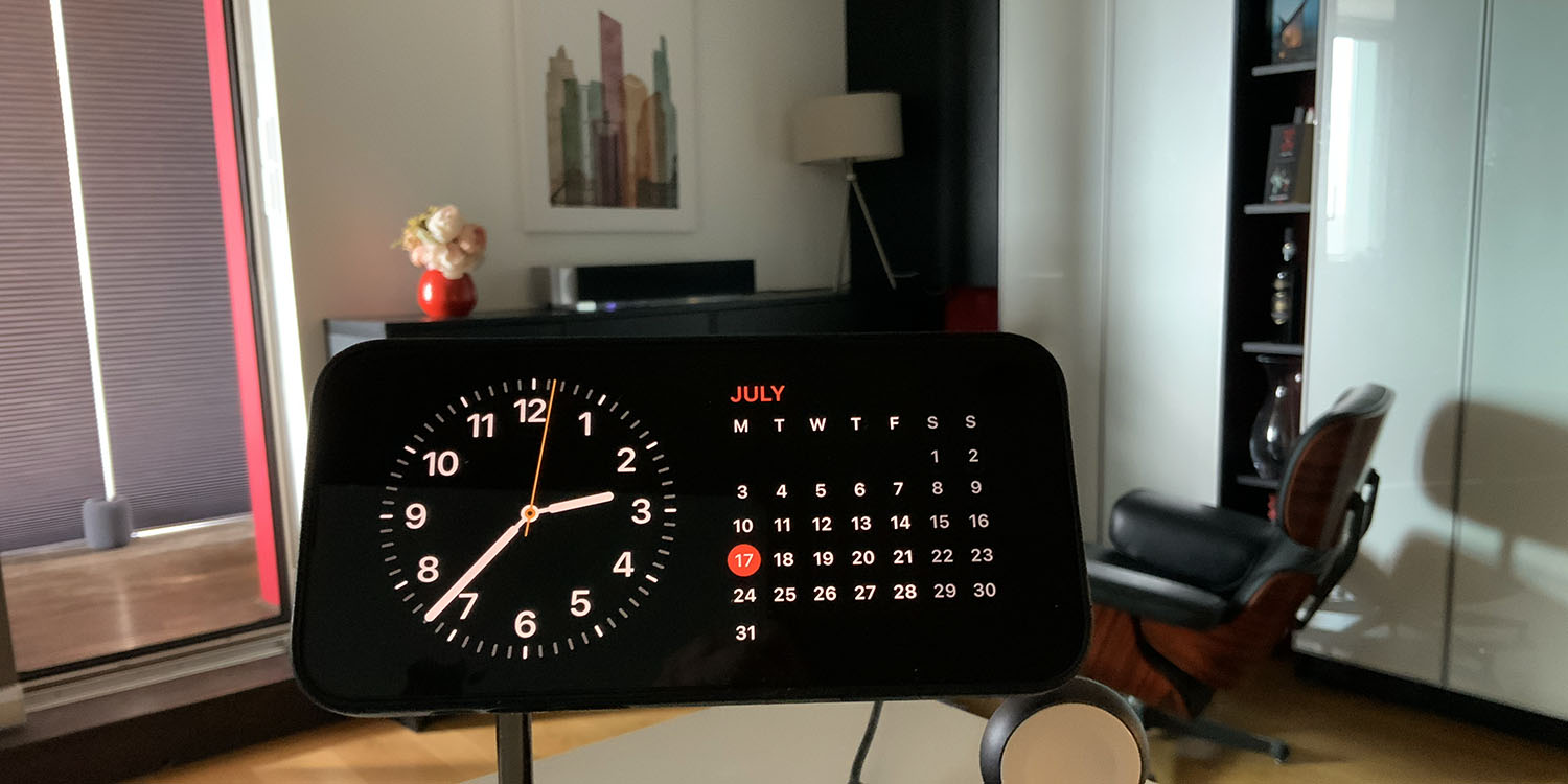 Iphone diary standby is a great way to reduce distractions