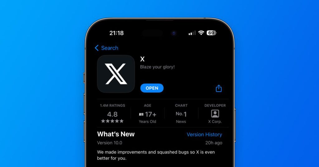 X twitter app store.jpg