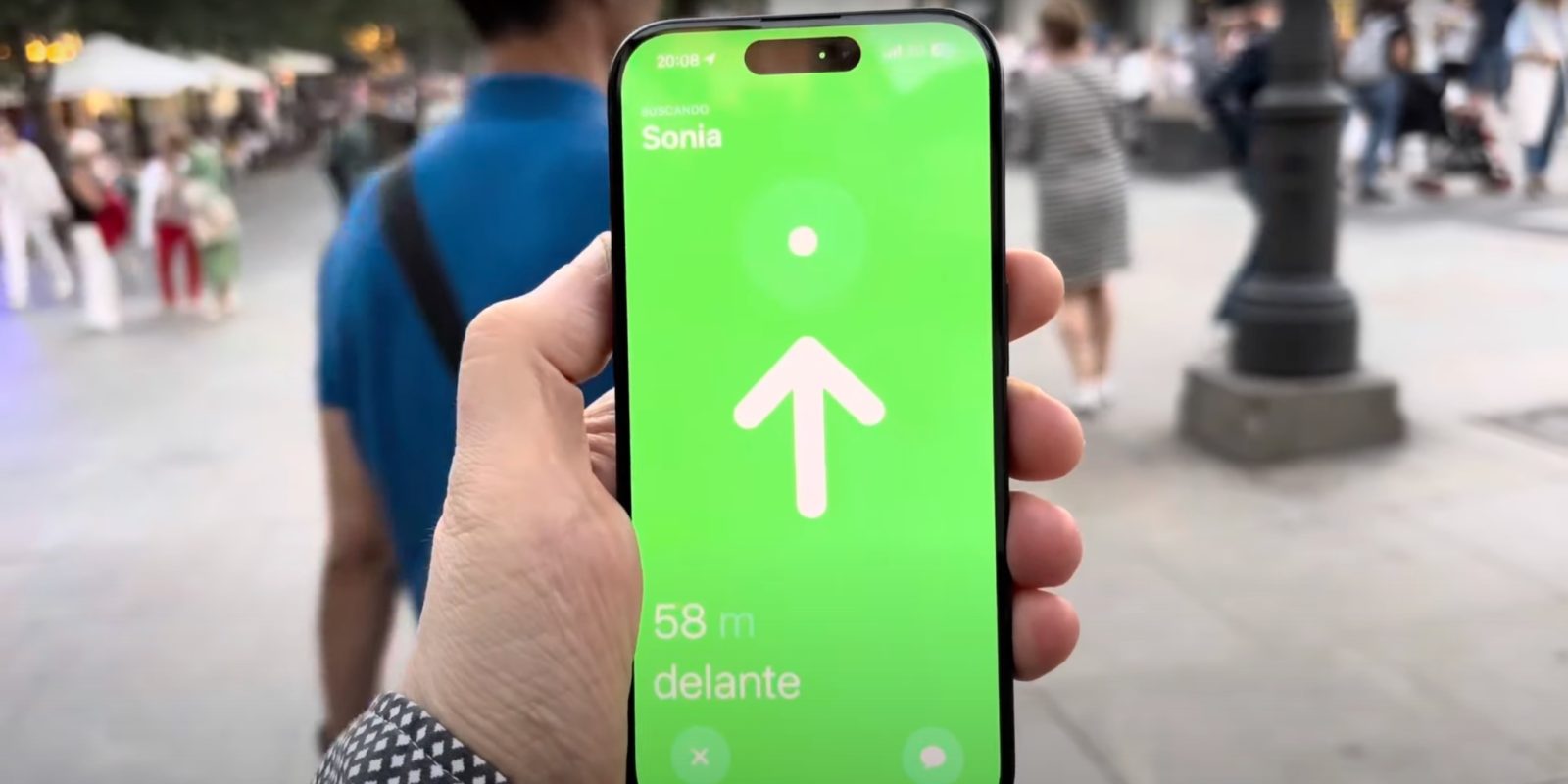 Iphone 15 can locate your friends up to 60 meters