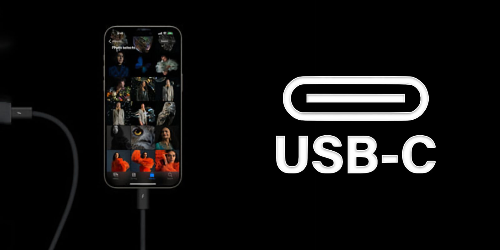 What can you connect to the iphone 15 with usb c