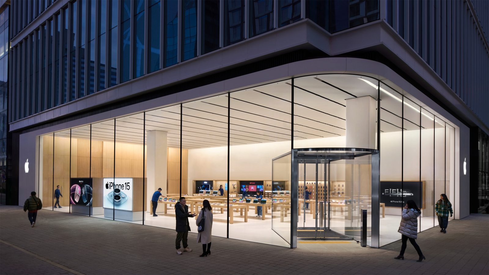 Apple teases its new hongdae store in south korea opening